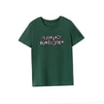 thumbnail image 4 of Camiseta de mujer de verano Tops moda señoras cuello redondo camiseta para viaje oficina trabajo S, 4 of 7