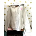 thumbnail image 2 of Victoria's Secret Pink Bling Love Pink Full Zip Hoodie Sweatshirt Light Gray Size XXL NWT, 2 of 2