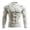 White, variant on Mens Muscle Compression T Shirt Long Sleeve Rib Cage 3D Print Trendy Tshirt Party Tops,Red,M