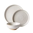 thumbnail image 3 of Better Homes & Gardens-Collins Cream Stoneware 12-Piece Dinnerware Set, 3 of 4