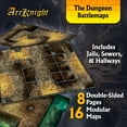 thumbnail image 2 of RPG modular Battlemaps Arcknight The Dungeons 16 Maps, 2 of 7