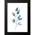 thumbnail image 2 of Chapman, Marcy 14x18 Black Modern Framed Museum Art Print Titled - Farmhouse Leaves blue II, 2 of 5