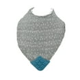 thumbnail image 3 of Nuby Cotton Pattern Muslin Bib for Babies and Toddlers, 2 Pack, 3 of 9