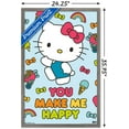 thumbnail image 2 of Hello Kitty - Happy Wall Poster, 22.375" x 34", 2 of 4