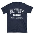 thumbnail image 1 of Bayview North Carolina Classic Established Men's Cotton T-Shirt, 1 of 1