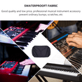 thumbnail image 3 of OUNONA Keyboard Dust Cover 1Set In Black For 61 Key Electronic Organs, 3 of 5