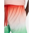 thumbnail image 4 of Athletic Works Men's and Big Men's Ombre Mesh Shorts, 7" Inseam, Sizes XS-5XL, 4 of 5