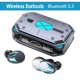 thumbnail image 2 of Auriculares inalámbricos Bluetooth portátiles con pantalla LED y estuche de carga, recargables, para deportes, entrenamiento, viajes, 5.2, resistentes al agua., 2 of 7