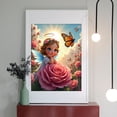 thumbnail image 2 of Diamond Art Kit for Adults, Cute Butterfly Bouquet Print No.1194 Diamond Painting for Adults Beginners, 5D DIY Diamond Art Painting Kits, Colorful Diamond Painting Craft for Home Decor 12x16, 2 of 7