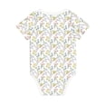 thumbnail image 2 of Rocae Floral for Baby Climbing Clothes Soft Baby Romper for Active Infants Comfortable and Breathable Crawling Jumpsuit Unisex Baby Outfit 3 Months, 2 of 8