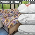 thumbnail image 6 of XYZCANDO Beautiful Chrysanthemum Pattern RV Dinette Cushion Covers Washable Camper Accessories Cute Universal Slip Covers for Loveseat Cushion Covers for Couches and Sofas Travel Trailer Accessories, 6 of 7