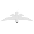thumbnail image 4 of 72"W x 21"H x 4"D x 6"F, 7/12 Pitch, Davenport Architectural Grade PVC Gable Bracket, 4 of 8