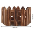 thumbnail image 4 of BEADCEST 3pcs Window Box Plant Pot Vintage Style Wooden Planters for Balcony Planting, 4 of 5
