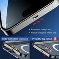 [CD Metal Ring & Safety Lock Full Body Privacy Case for iPhone 14 Pro