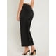 thumbnail image 2 of Falda midi básica de punto acanalado para mujer Negro (plain black) CH Negro (plain black) CH Xishao ropa, 2 of 2