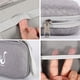 thumbnail image 4 of Estuche Impermeable para Caña Dura Soporte Almacenamiento Saxofón Clarinete (gris), 4 of 5