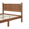 thumbnail image 6 of MODERNLUXE Full Size Platform Bed with Headboard & Footboard,Solid Wood Bed Frame with Under Bed Storage for Teens Adults Guests, Easy Assembly,Walnut, 6 of 8