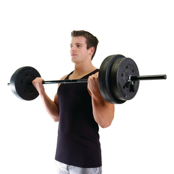 CAP Barbell Ensemble de poids vinyle 100 lb/45,4 kg