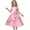 Pink, variant on Glisme Girls Dresses Baby Bow Dress Mid Length Casual & Party Gown For Toddlers Pink Sundress Size 2-3 Years