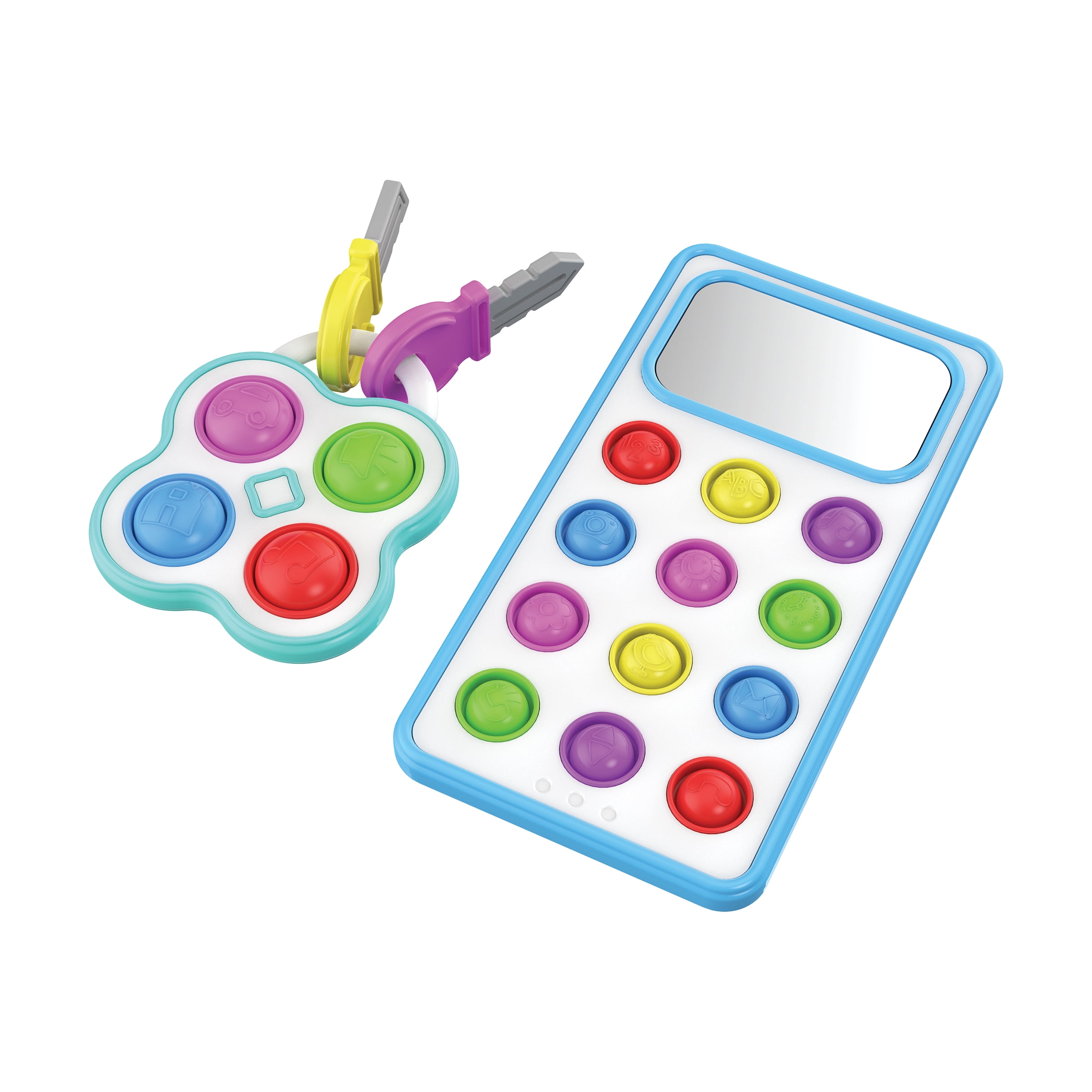 The Learning Journey Early Learning - Pop & Discover Phone and Keys Activity Set