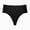 Black, variant on yillto Womens Cotton Thong Briefs Seamless Stretch Full Coverage Thongs Panties Ladies Underpants