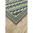 thumbnail image 4 of Feizy Brixton Modern Southwestern Green/Blue/Yellow Area Rug, 10' x 13'2", Easy Care, Stain Resistant, Fade Resistant, 4 of 5