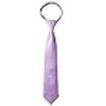 thumbnail image 3 of Spring Notion Cravate à Fermeture Éclair en Satin pour Garçons Lilas Petite, 3 of 4