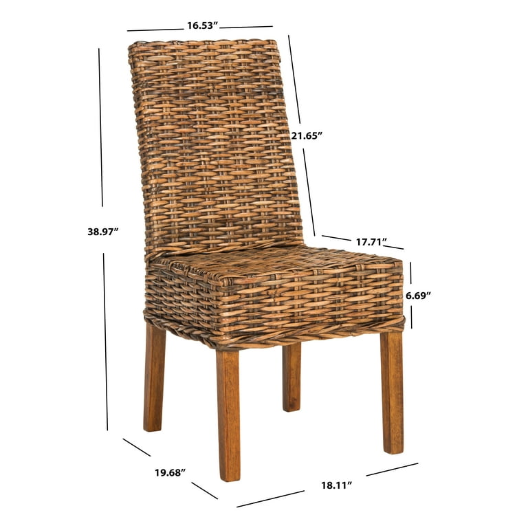 Safavieh arjun wicker dining chair sea new arrivals