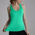 thumbnail image 5 of Workout Tops for Women Summer Open Back Sleeveless Tank Top Tie Back Casual Gym Exercise Running Active Shirts, 5 of 9