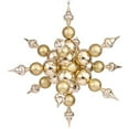 thumbnail image 4 of Vickerman 39" Purple Shiny and Glitter Radical Snowflake Christmas Ornament, 4 of 4