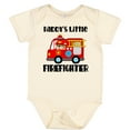 thumbnail image 3 of Inktastic Daddys Little Firefighter Boys or Girls Baby Bodysuit, 3 of 5