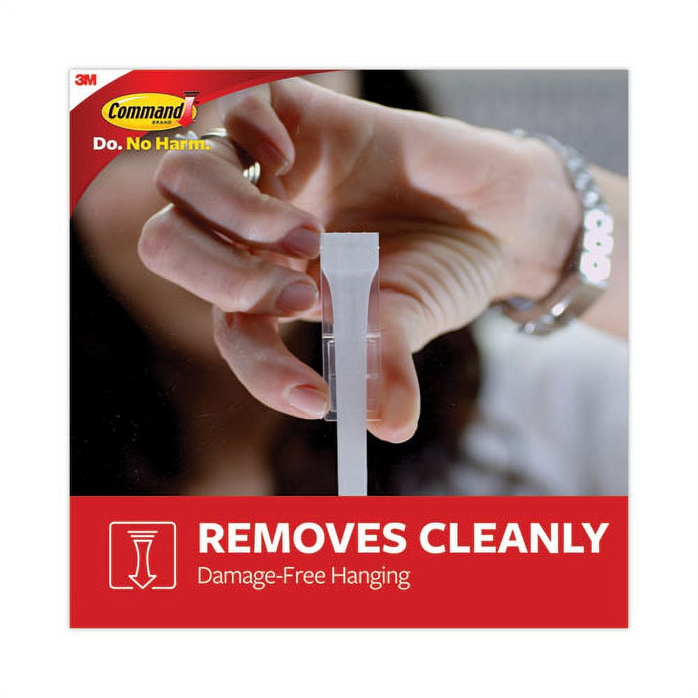 Spring Hook, 1 1/8w X 3/4d X 3h, White, 1 Hook/pack | Bundle of 10 Packs
