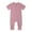 Pinks, variant on Baby Winter Bodysuit Toddler Kids Boys Girls Fashion Cute Solid Color Soft Zipper Short Sleeve Romper Home Wear Jumpsuit New Casual Winter Jumpsuits Pinks 12 Months