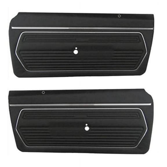 PUI PD220 Front Interior Door Panels, 1969 Camaro, Pair