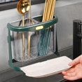 thumbnail image 1 of Spoon Spatula Holder, Plastic Kitchen Chopsticks Rack Wide Application Minimalist Durable  for Restaurant, 1 of 7