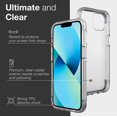 thumbnail image 4 of Raptic Air Case Compatible with iPhone 13 Case, Scratch Resistant, Aluminum Metal Bumper, Wireless Charging, 13ft Drop Protection, Fits iPhone 13, Iridescent, 4 of 7