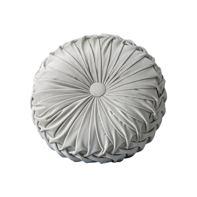 Almohada decorativa Bewildely Poliéster Algodón gris claro 38CM