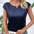 thumbnail image 6 of Womens Athletic Tops Athletic Shirts Women Loose Fit Loose Fit Tops for Women Long Sleeve Tee Shirt T Shirt Long Sleeve Running Short Womens Medium Shirts Compression T Blue S, 6 of 8