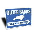 thumbnail image 3 of Outer Banks Arrow Novelty Sign, Metal Wall Decor - 10x14 inches, 3 of 4