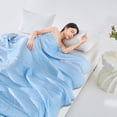 thumbnail image 6 of Bwomeauty Thin Blankets, Double Bedding Quilt Summer Cooler Quilt Suitable For All Seasons Soft Cover Quilt, Mens Gifts, 39x60inch, 6 of 9