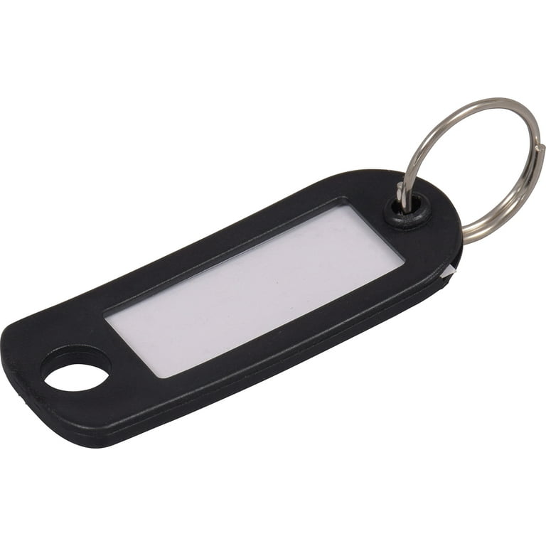 Hillman Metal/Plastic Assorted ID Tag Key Ring Hillman Metal/Plastic Assorted ID Tag Key Ring