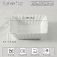 thumbnail image 2 of 6 inch Ceramic Small Baking Dish Set of 8, 14.5oz Square Baking Dish for Oven, Individual Casserole Dishes for Toaster Oven Air Fryer, Mini Square Bakeware Set for Lasagna, Brownies & Reheating, 2 of 6