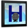 thumbnail image 1 of Perrenoud, Aubree 20x20 Black Modern Framed Museum Art Print Titled - H, 1 of 5