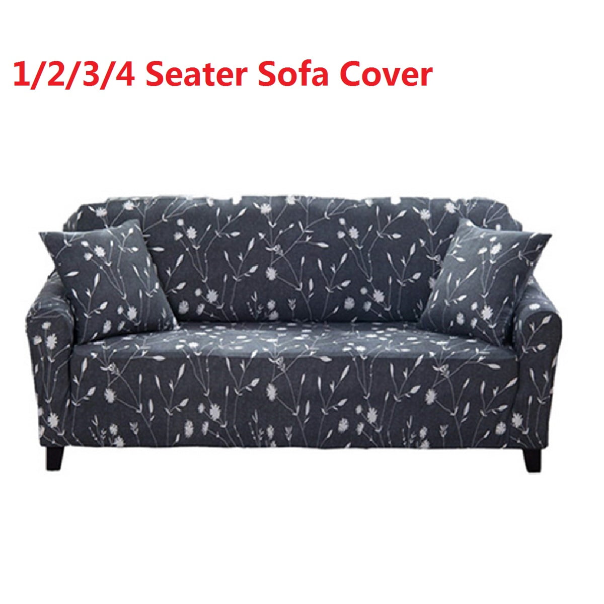 Stretch Sofa Slipcovers Fitted Furniture Protector Printed Sofa Cover