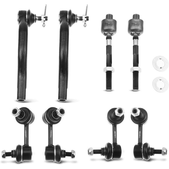 A-Premium 8Pcs Front and Rear Sway Bar Link Stabilizer Link Tie Rod End Compatible with Honda Civic 2006 2007 2008 2009 2010 2011