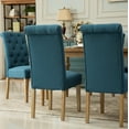 thumbnail image 6 of Roundhill Furniture Habit Dining Chair, Set of 2, Blue, 6 of 9