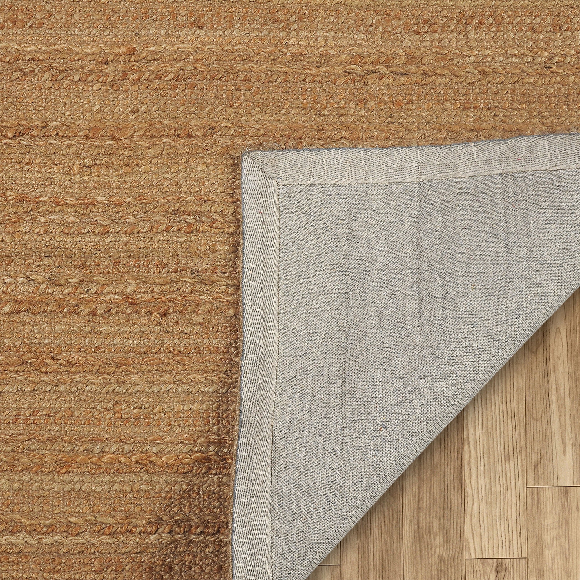 Ox Bay Newly Transitional Braided Organic Jute Handmade Area Rug, 9' x 12'