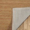 thumbnail image 3 of Ox Bay Natalia 7'9" x 9'9" Brown Striped Braided Jute Indoor Area Rug, 3 of 7