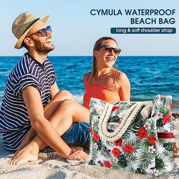 Bolsas De Playa Bolsa De Playa Grande Con Cremallera (55x36cm