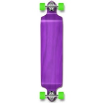 Yocaher Drop Down Blank Longboard Complete - Stained Purple